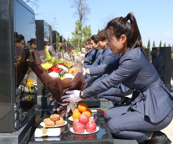 在沈阳新民墓园墓地祭扫时遇到问题，应该如何寻求帮助？祭扫前需要做哪些准备工作？